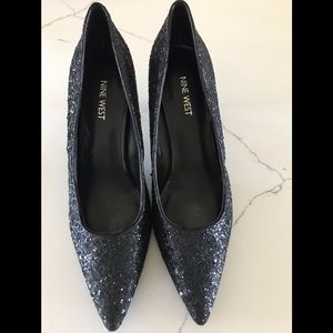 Nine West sparkly heels (new) size 9.5